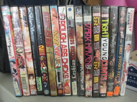 15 Adult Dvds Con 653 15 Adult Dvds Con 653