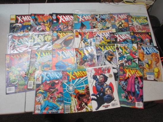 25 The Uncanny X-Men Comics - con 757