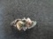 Sterling Silver and Black Hills Gold Ring - Size 5.25 con 447