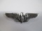 Vintage Sterling Silver WWII Wings with Bombardier Uniform Pin - heavy - con 668