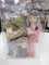 Display Case of Vintage Asian Dolls - con 672