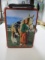 Western Cowgirl with Horse - Tin Lunch Box - con 618
