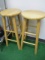 Two Bar Stools -- Will not be shipped - con 134