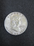 1958-D Franklin Half Dollar - con 200
