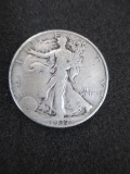 1937 Walking Liberty Half Dollar - con 200