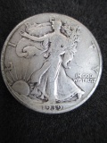 1939 Walking Liberty Half Dollar - con 200