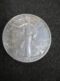 1941 Walking Liberty Half Dollar - con 200