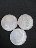 1921 - S,P,D Morgan Silver Dollars - con 200