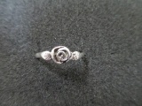 Sterling Silver Ring - Size 4.5 - con 447