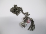 Vintage .925 Silver Necklace - 34