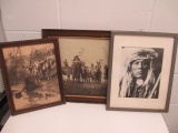 Three Native American Artworks - Will not be shipped -con 692