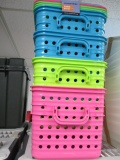 Colored Storage Baskets - Will not be shipped - con 672
