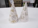 Temptations White Cone Trees - Will not be shipped - con 679