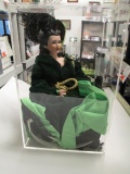 Bisque Doll in Display Case - Will not be shipped - con 672
