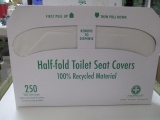2000 Half-Fold Toilet Seat Covers - Will not be shipped - con 618