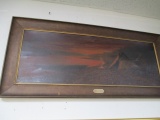 Benjamin A Grifford - Sunset on the Columbia - 42x19 - Will not be shipped - con 692