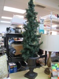 4.5 ft Noble Potted Fir - Lights up - Will not be shipped - con 482