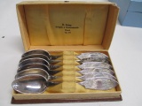 Vintage Set - Silver? Spoons  - con 686