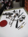 Tub Full of Tools and Gauges - Will not be shipped - con 672
