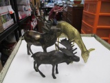 Three Metal Animals - Will not be shipped - con 672