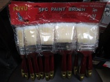 Three Pkgs of New Paint Brushes con 75