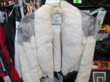 Rabbit Fur Short Jacket sz Med By Wilson con 317