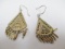 Gold Plated Sterling Silver Anna Beck Earrings - con 447