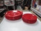 10pcs - Fiesta Ware - 5 Plates, 5 Salad - Will not be shipped - con 757