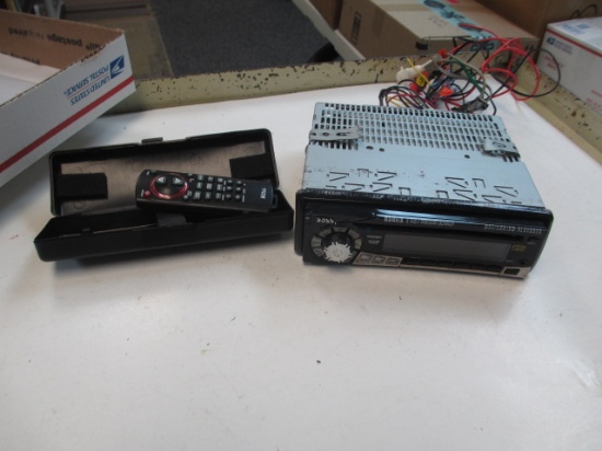 Boss Car Stereo with Insignia Speakers - Will not be shipped - con 657