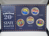 Complete Colorized 20th Century State Quarter Collection - con 346