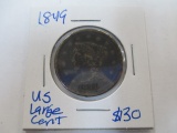 1849 US Large Cent - con 346