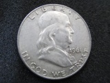 1961-D Franklin Half Dollar - con 200
