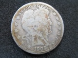 1909-O Barber Half Dollar - con 200