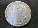 1882 Morgan Silver Dollar - con 200