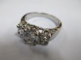 Sterling Silver Ring - Size 6.75 - con 447