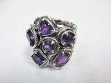 Sterling Silver Ring - Size 6 - con 447
