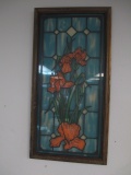 Framed Glass Art - Will not be shipped - con 672