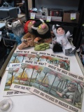 Set of 1980 Wild Things Plush Toys and Books - con 672