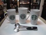 Starbucks Mugs and Scoop - Will not be shipped - con 12