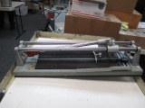 Tile Cutter - Will not be shipped - con 757