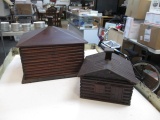 Two Wooden Cabins - Largest 9x9 - Will not be shipped - con 38