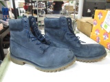 Blue Suede Timberland Boots - Size 10 - con 311