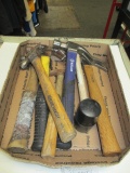 Seven Assorted Hammers - Will not be shipped - con 311