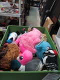Box of Stuffed Animals - Most with Tags - con 672