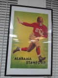 Vintage Alabama VS Stanford Poster - Will not be shipped - con 346