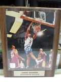 Signed Basketball Picture - 13x11 - Will not be shipped - con 757