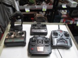 Five Remote Controllers-  Airplane, Helicopter and Car - Will not be shipped - con 454