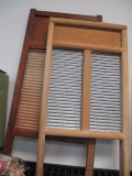 Two Vintage Washboards - Will not be shipped - con 317