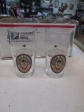 Killians Irish Red Signature Beer Glasses - New - Will not be shipped - con 618