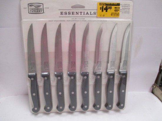 New - Eight Chicago Cutlery Knife Set - con 576